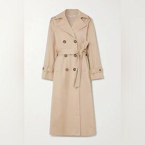 Reformation Khaki Holland Trench Coat Size S